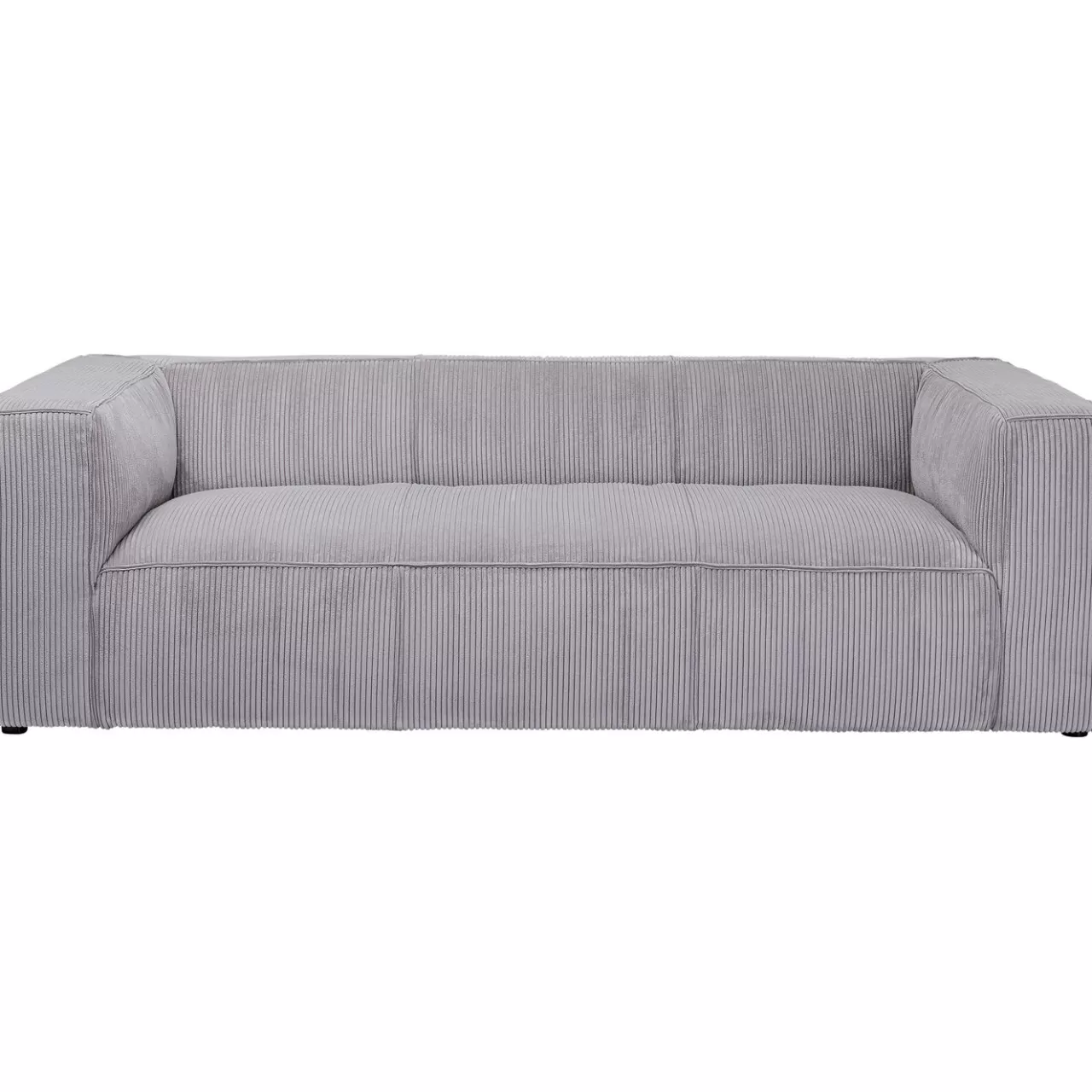 Canapés Cubetto Cord 3-Places Gris Clair 220Cm*KARE Design Fashion