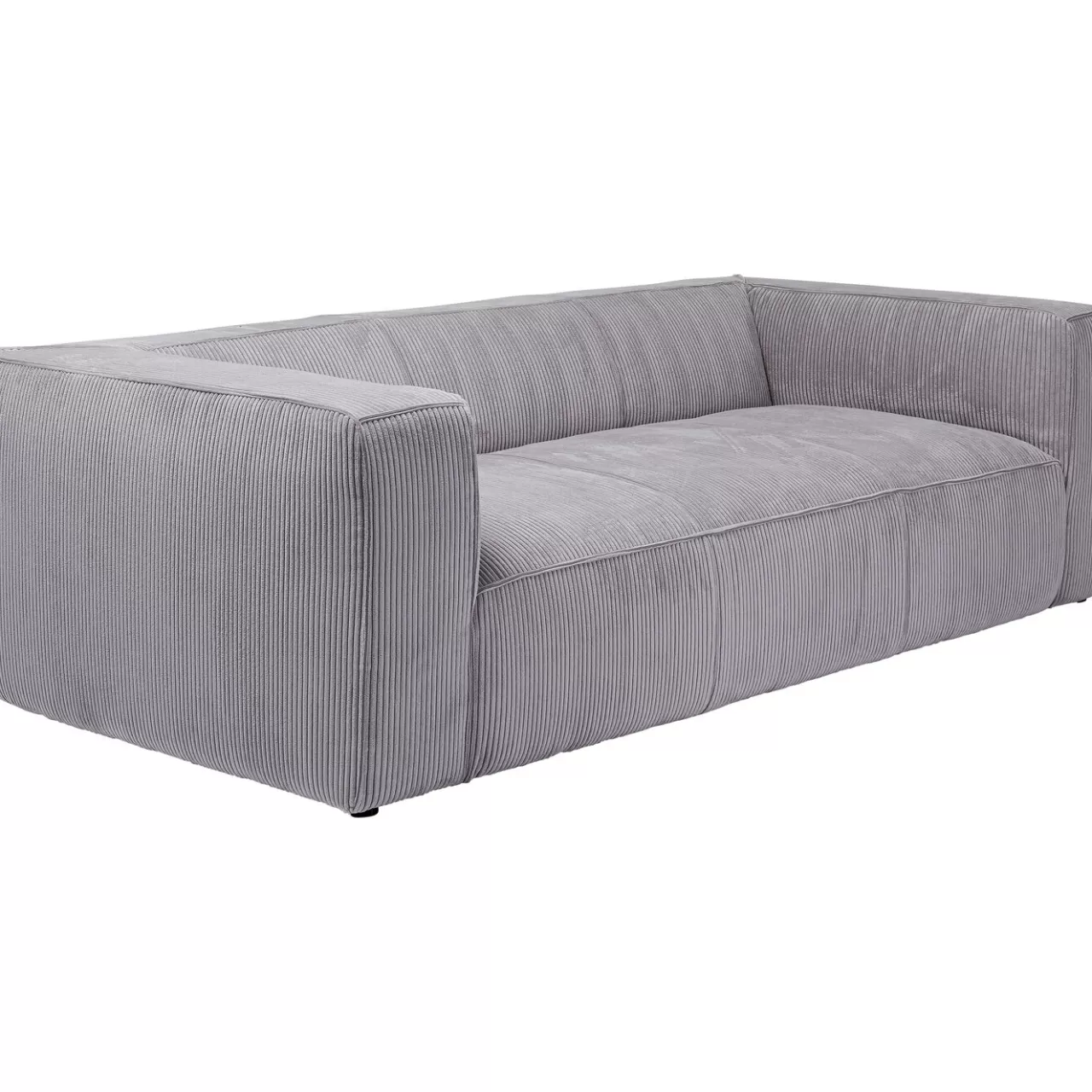 Canapés Cubetto Cord 3-Places Gris Clair 220Cm*KARE Design Fashion