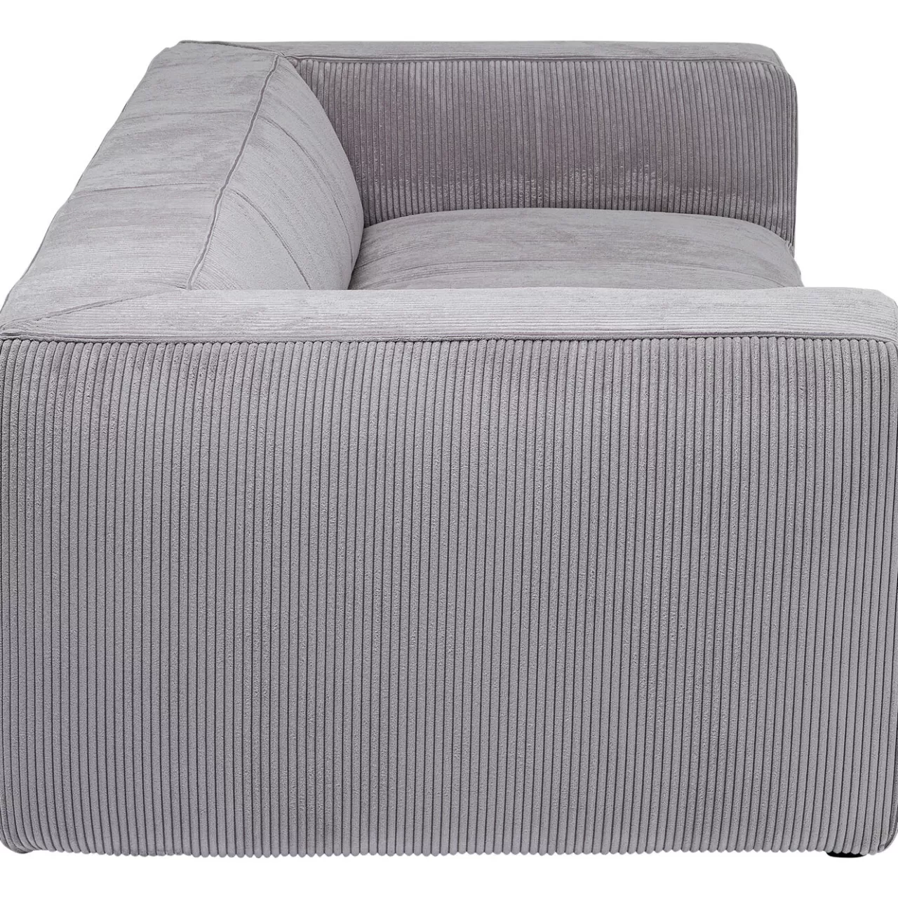 Canapés Cubetto Cord 3-Places Gris Clair 220Cm*KARE Design Fashion