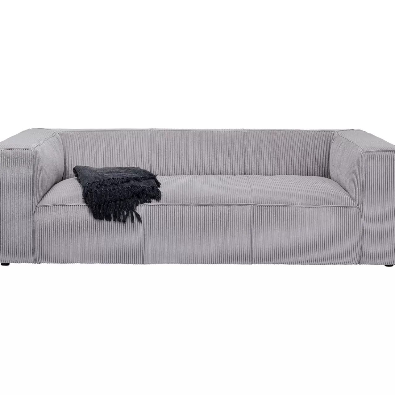 Canapés Cubetto Cord 3-Places Gris Clair 220Cm*KARE Design Fashion