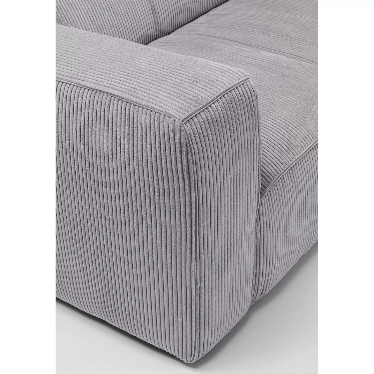 Canapés Cubetto Cord 3-Places Gris Clair 220Cm*KARE Design Fashion