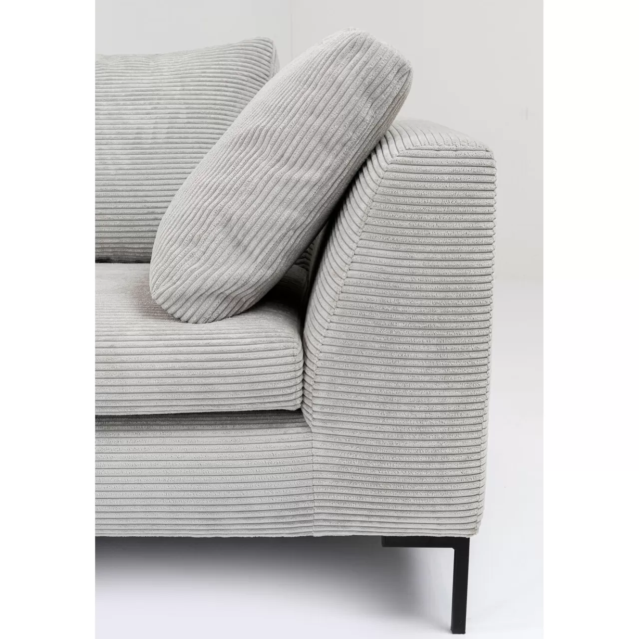 Canapés D Angle Gianni Cord Gris Gauche*KARE Design Online