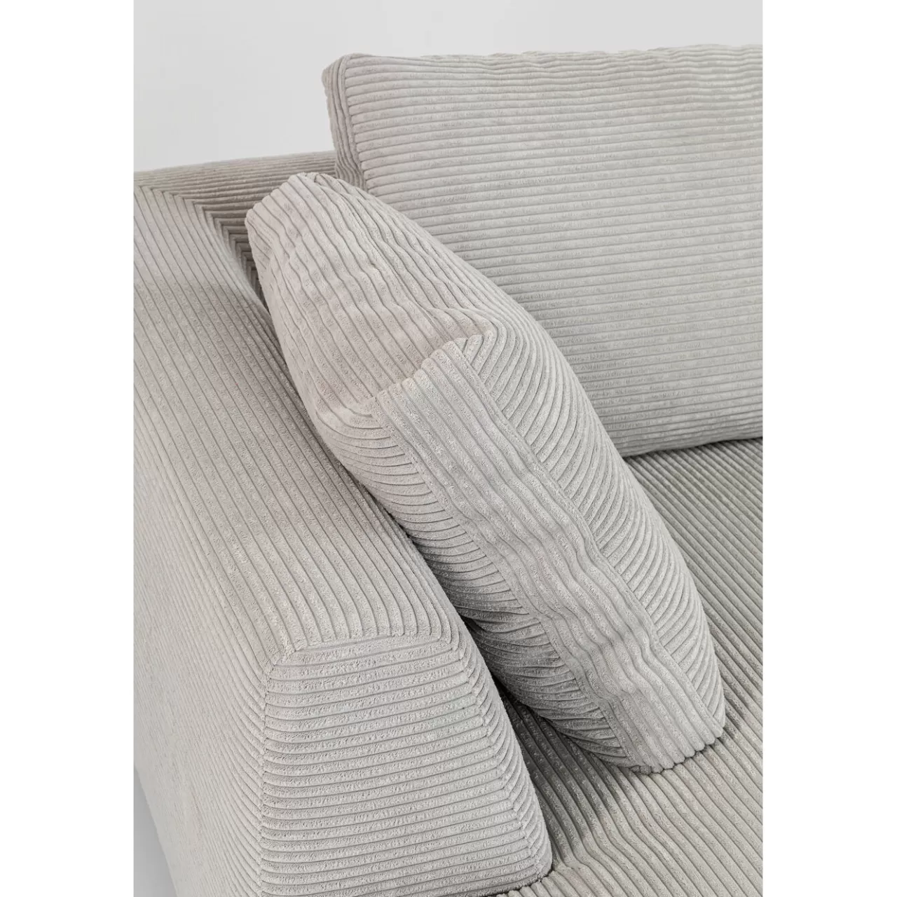 Canapés D Angle Gianni Cord Gris Gauche*KARE Design Online
