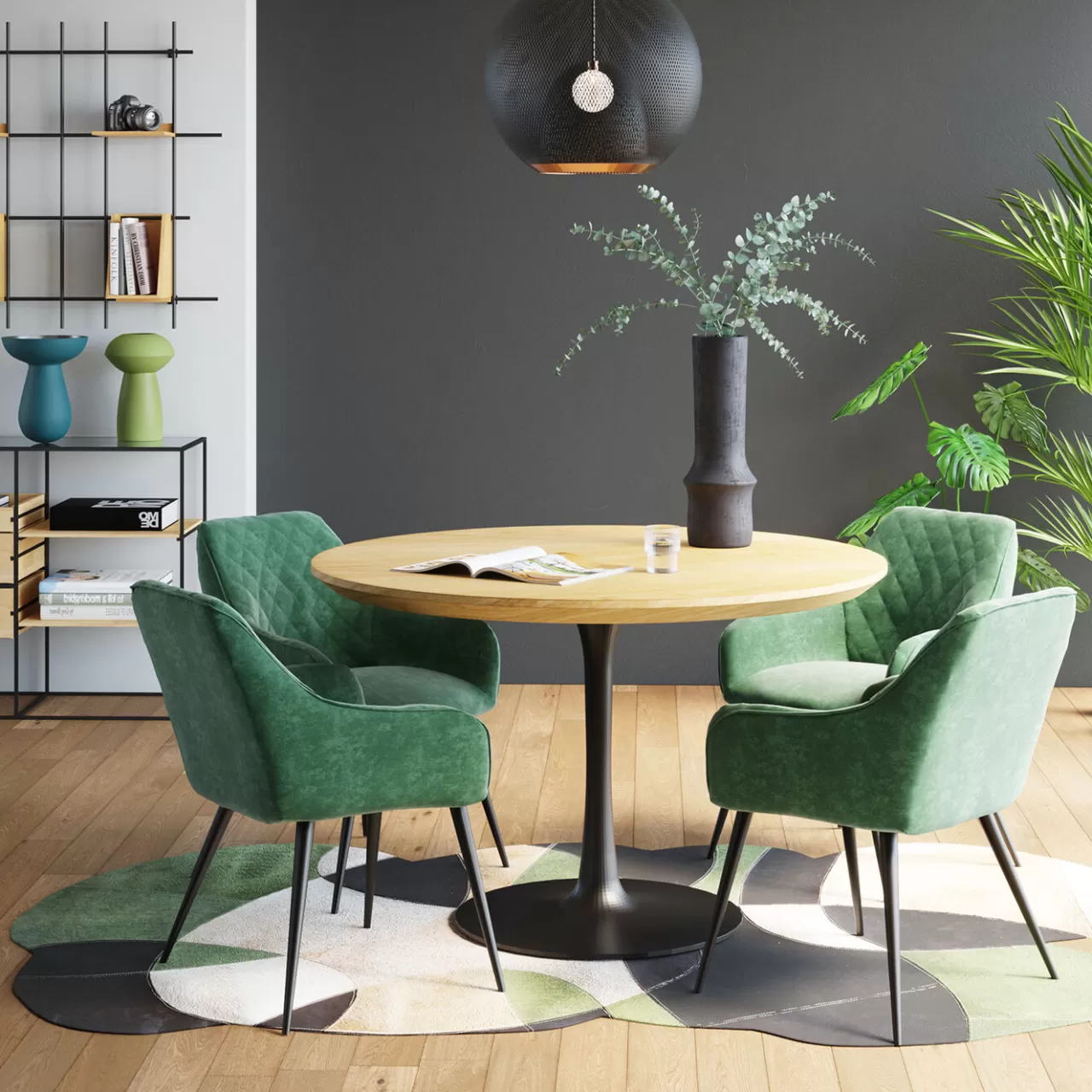 Chaise A. Acc. Bretagne Vert*KARE Design Online