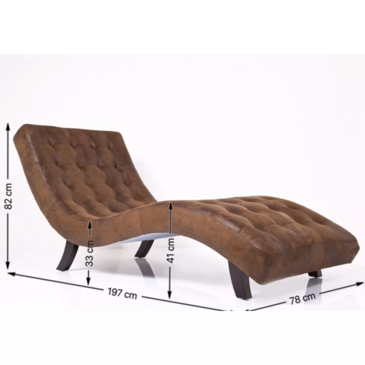 Chaise Longue Snake Vintage Smart*KARE Design Cheap
