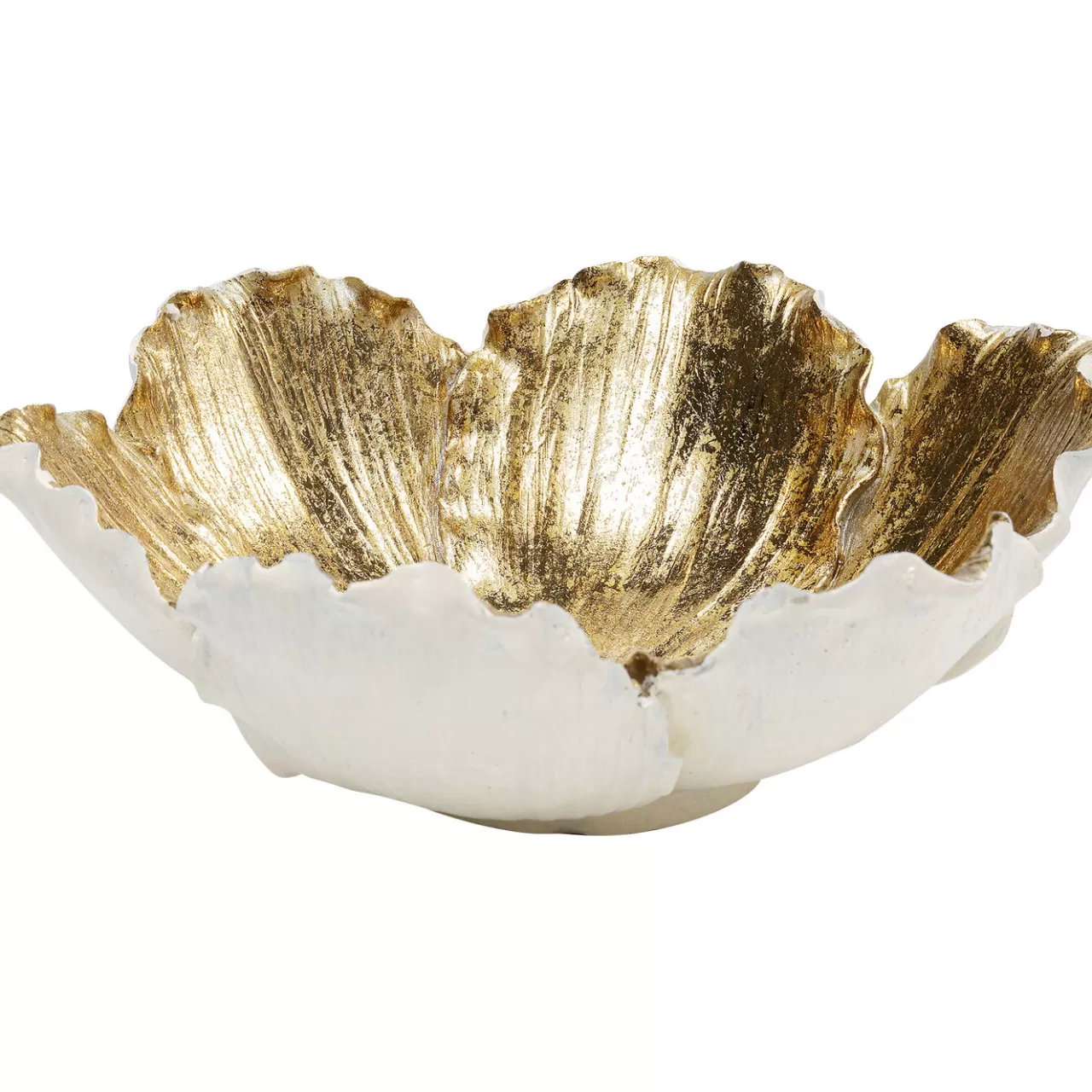 Coupe Décorative Flower Bloom Creme-Dore O20Cm*KARE Design Best Sale