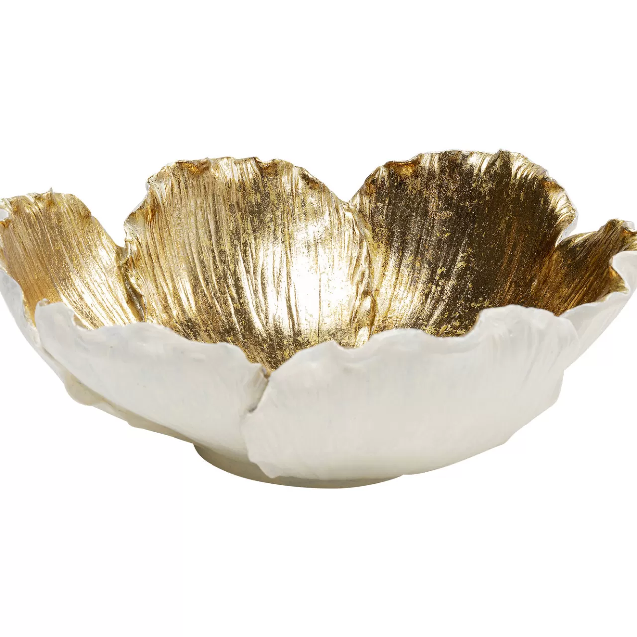 Coupe Décorative Flower Bloom Creme-Dore O25Cm*KARE Design Hot