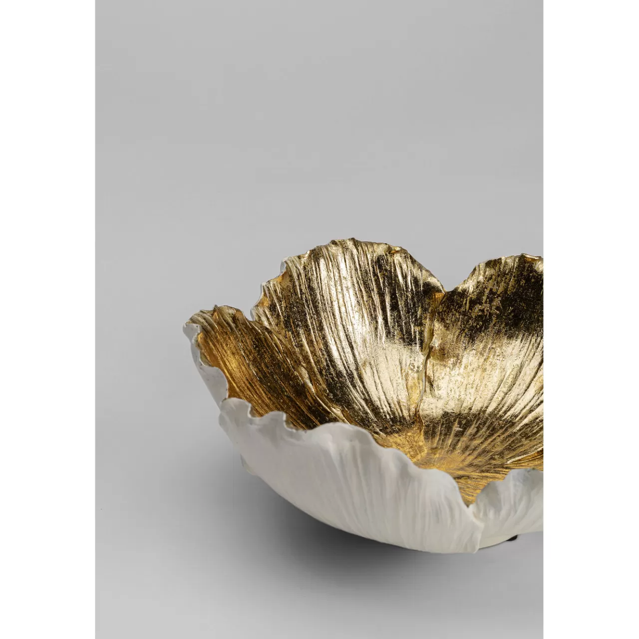 Coupe Décorative Flower Bloom Creme-Dore O25Cm*KARE Design Hot