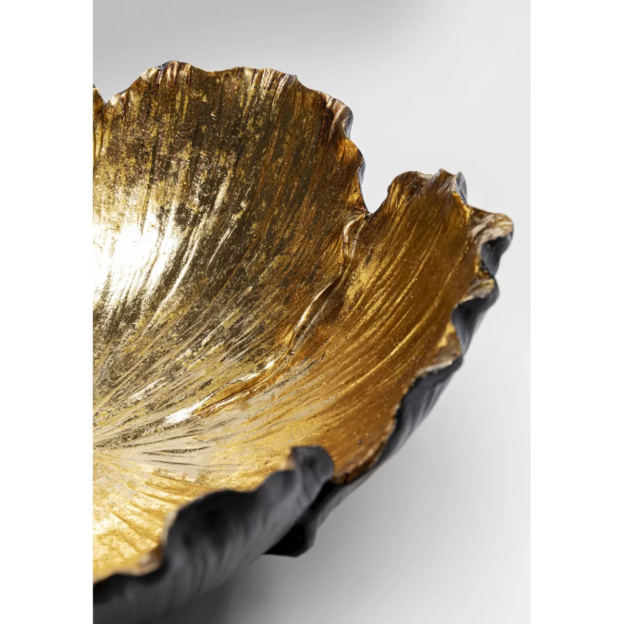 Coupe Décorative Flower Bloom Noir-Dore O25Cm*KARE Design Hot