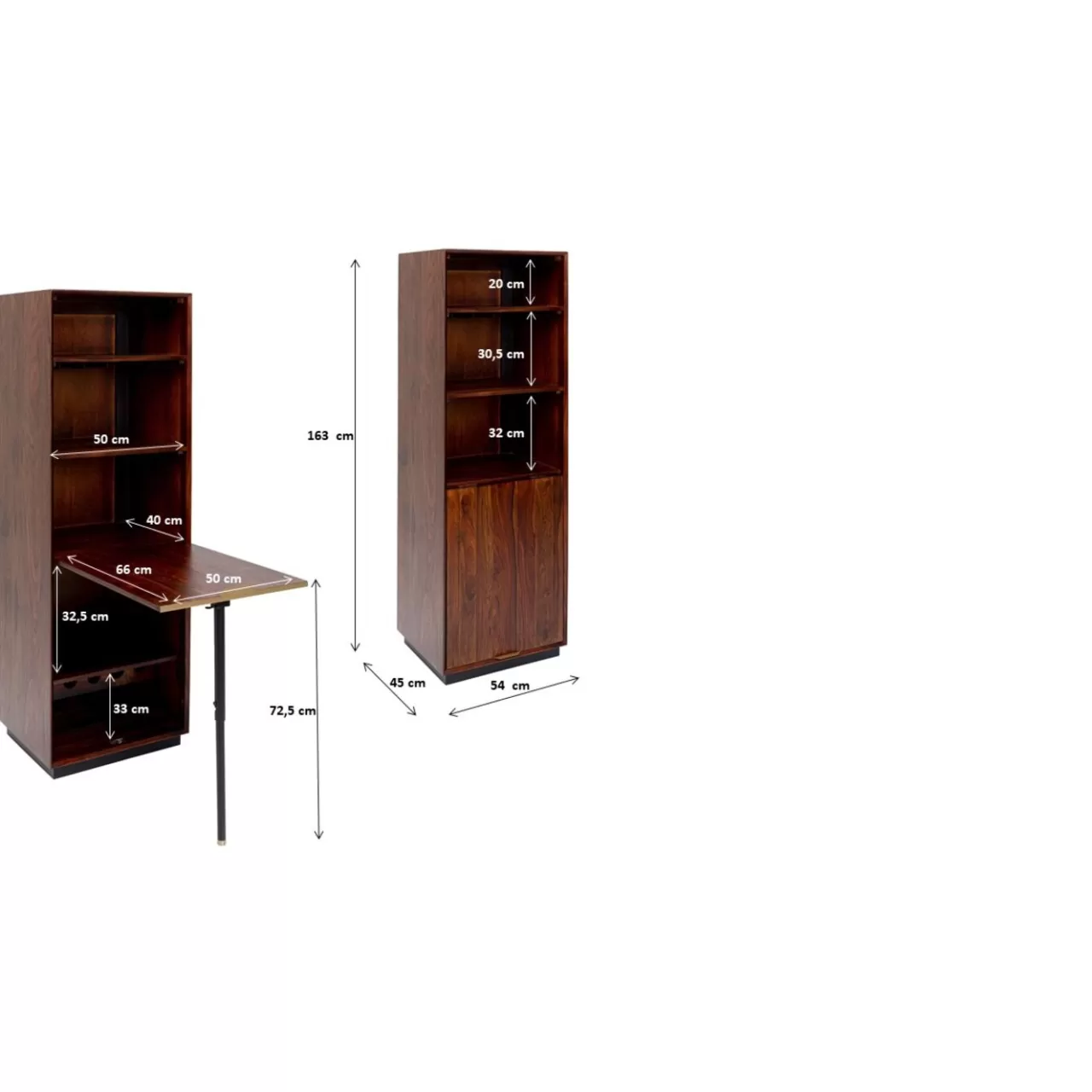 Etagere Avec Table Ravello 54X163Cm*KARE Design Flash Sale