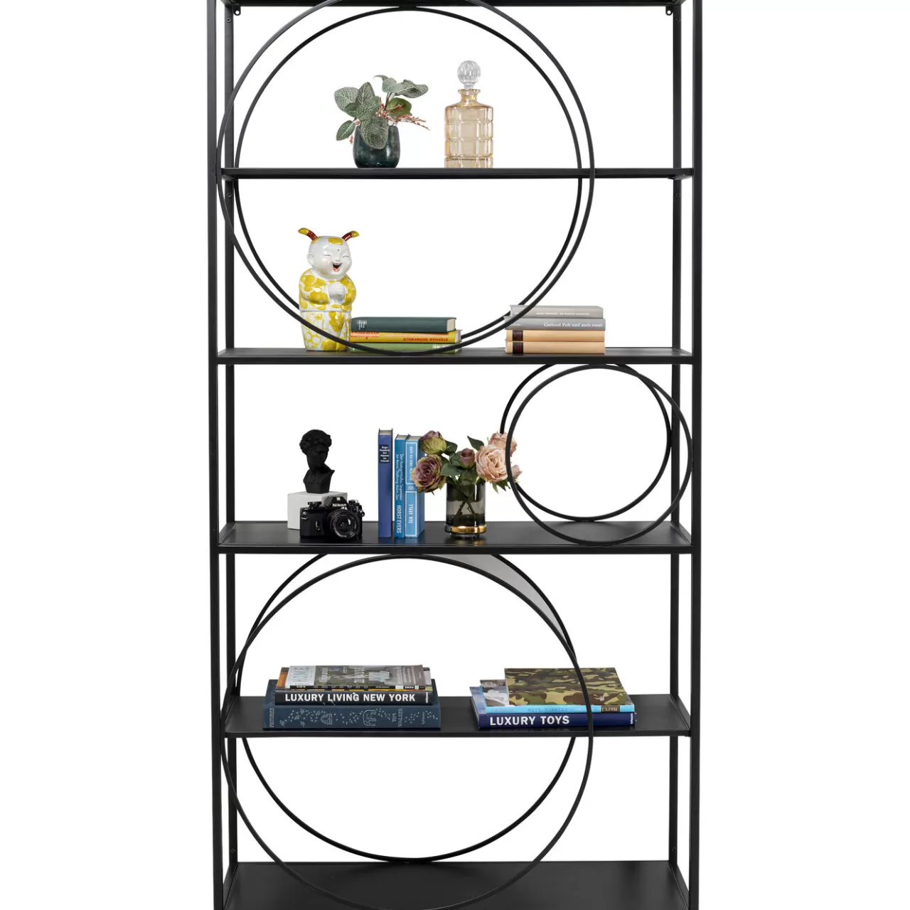 Etagere Circle Noir 100X200Cm*KARE Design Store