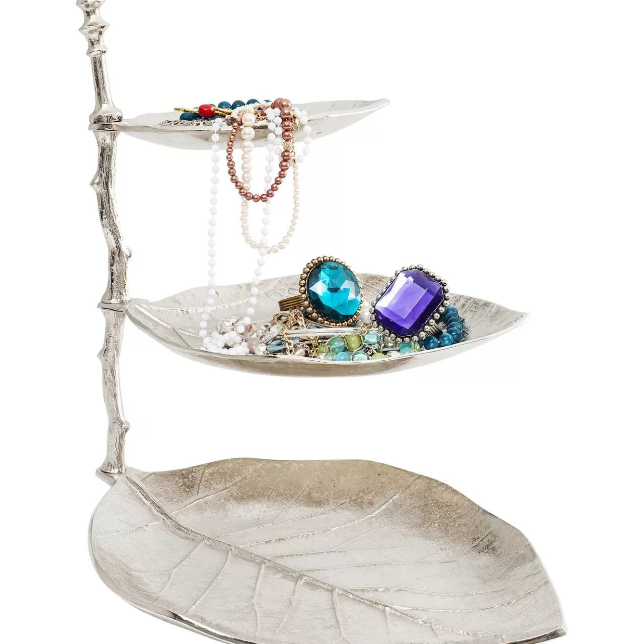 Etagere Décorative Leaf Argent 45Cm*KARE Design Fashion