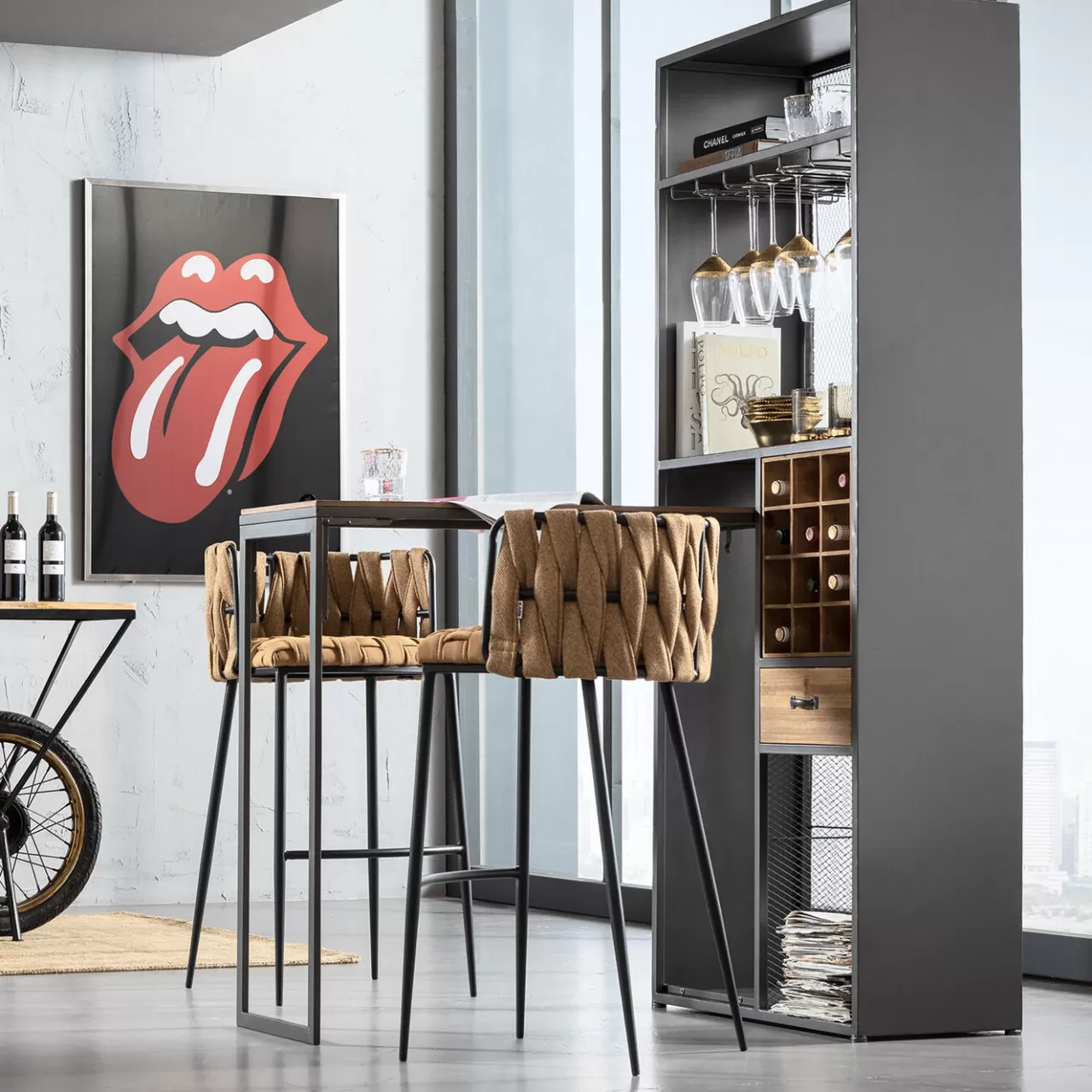 Etagere De Bar Vinoteca 80X201Cm*KARE Design Flash Sale