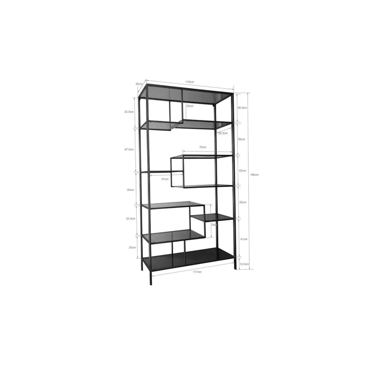 Etagere Loft Dore 115X195Cm*KARE Design Discount