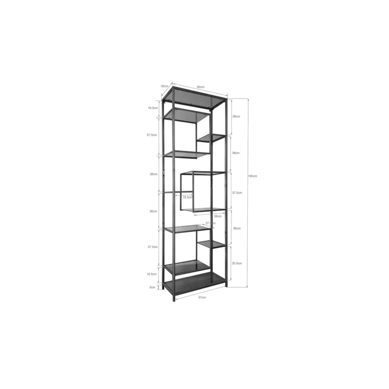 Etagere Loft Dore 60X195Cm*KARE Design New