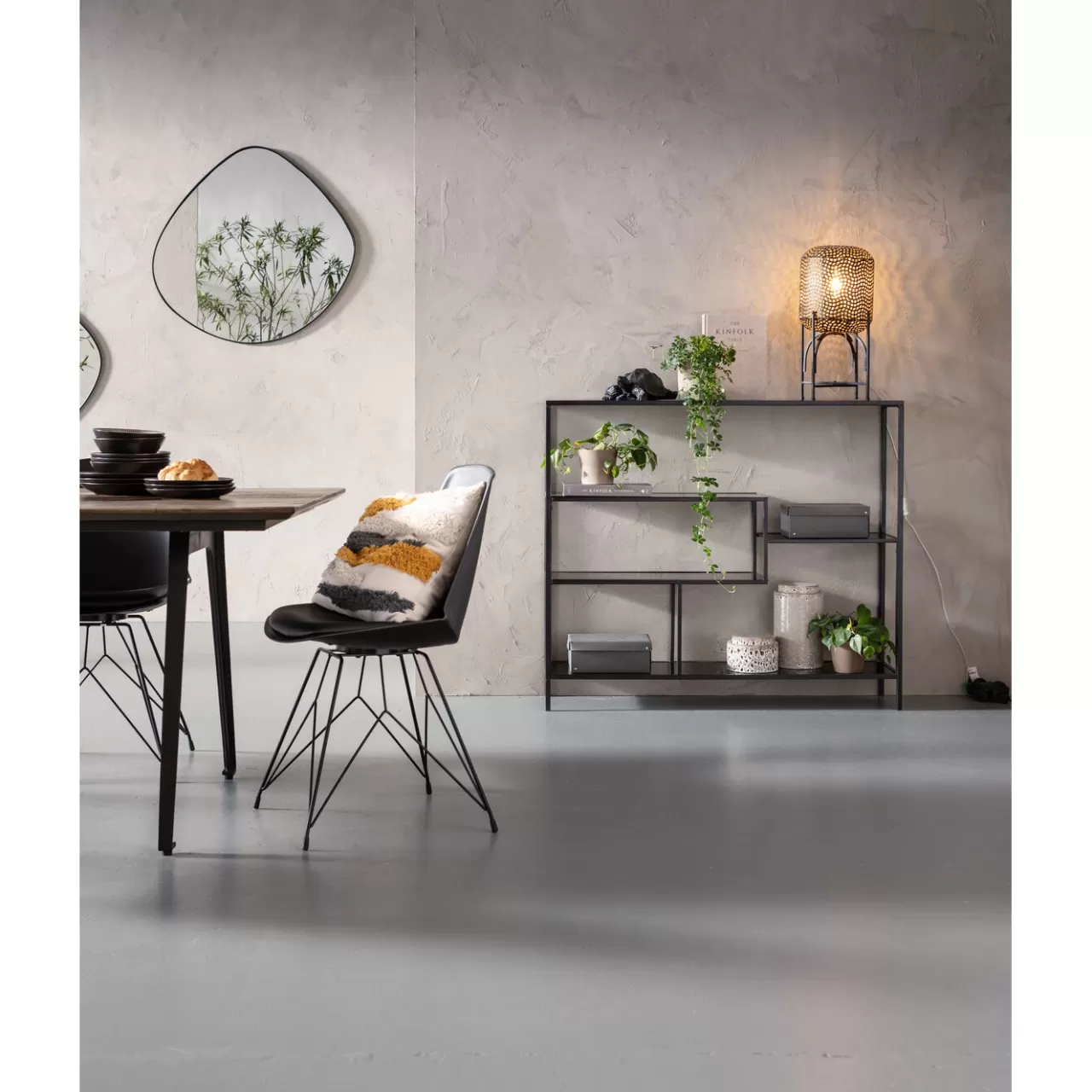 Etagere Loft Noir 115X100Cm*KARE Design Discount