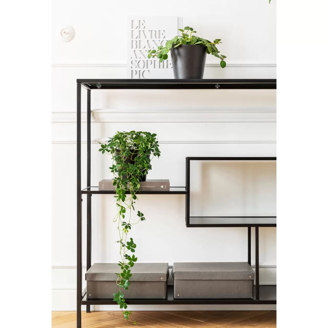 Etagere Loft Noir 115X100Cm*KARE Design Discount