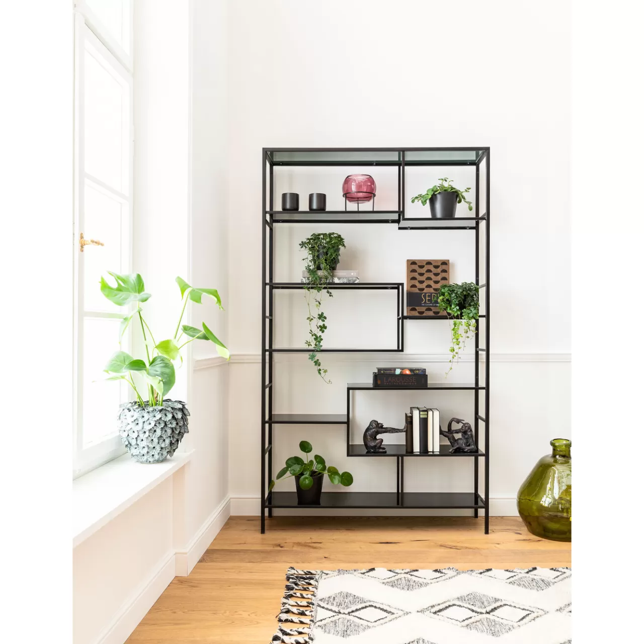 Etagere Loft Noir 115X195Cm*KARE Design Best