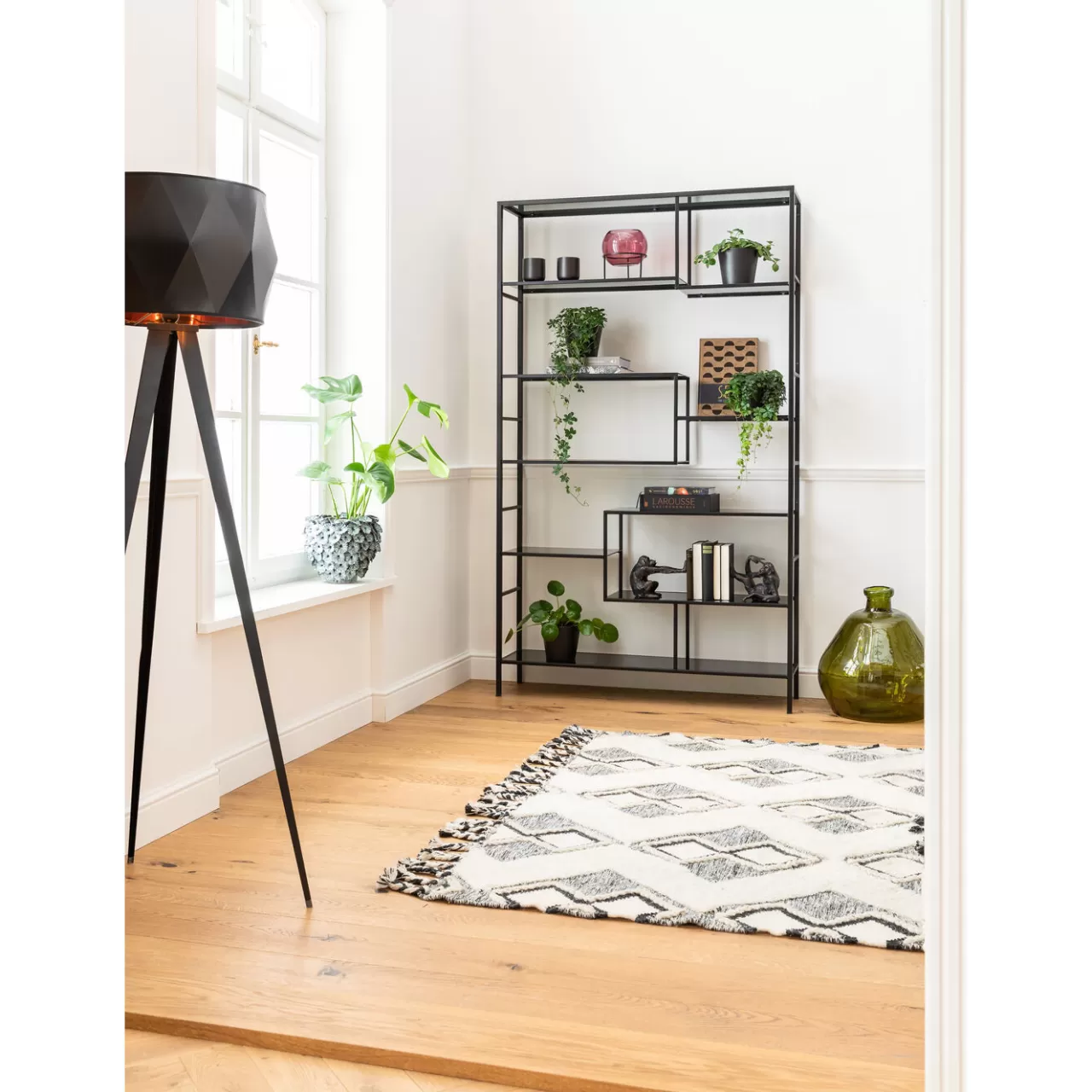 Etagere Loft Noir 115X195Cm*KARE Design Best