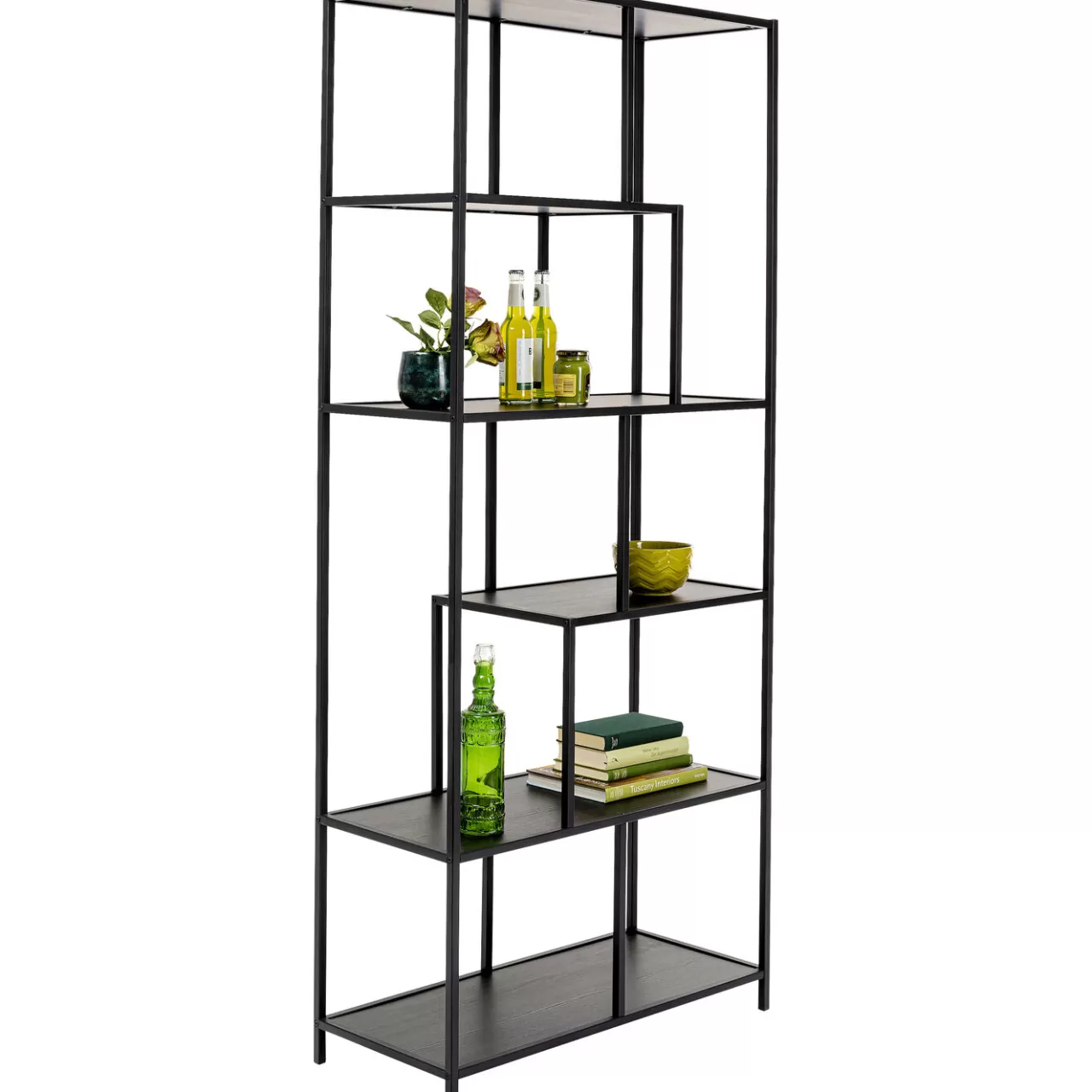 Etagere Loftie Noir 77X185Cm*KARE Design Fashion