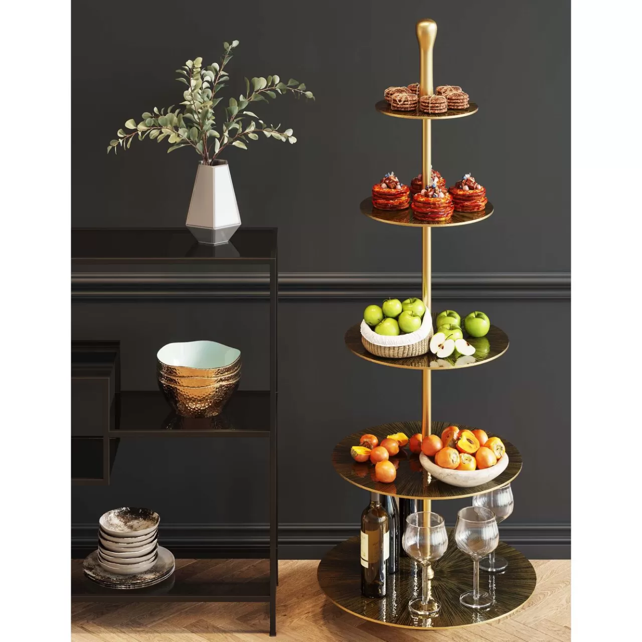 Etagere Lovely Laiton 162Cm*KARE Design Best Sale