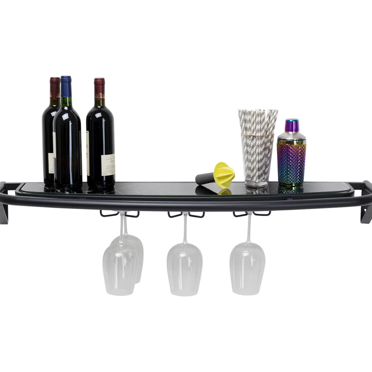 Etagere Murale Treviso Noir 120X10Cm*KARE Design Cheap