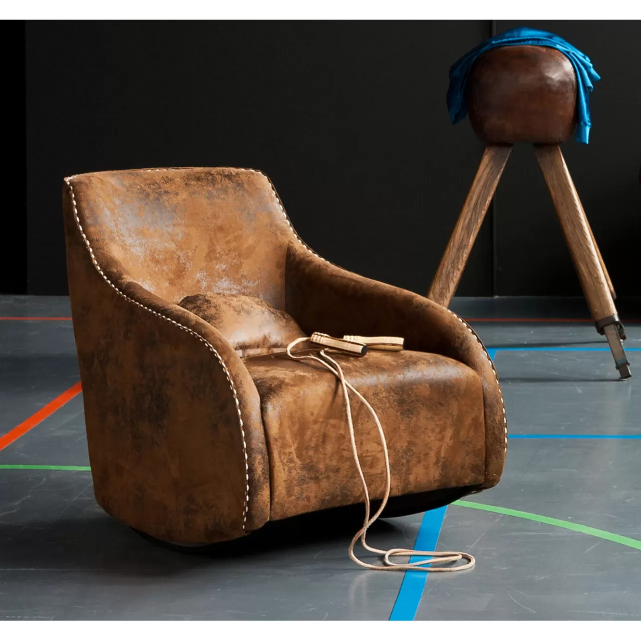 Fauteuil À Bascule Swing Ritmo Vintage Smart*KARE Design Clearance