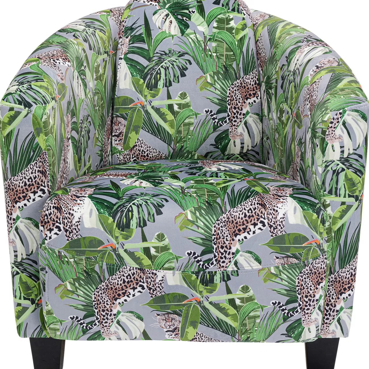 Fauteuil Cigar Lounge Jungle Vert*KARE Design Clearance