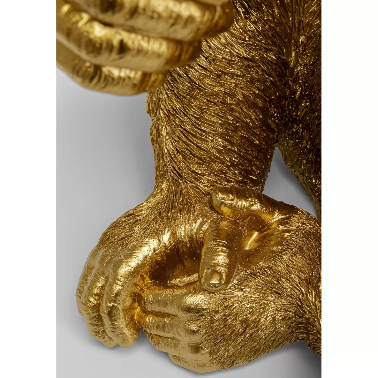 Figurine Décorative Baby Ape Dore 53Cm*KARE Design Discount