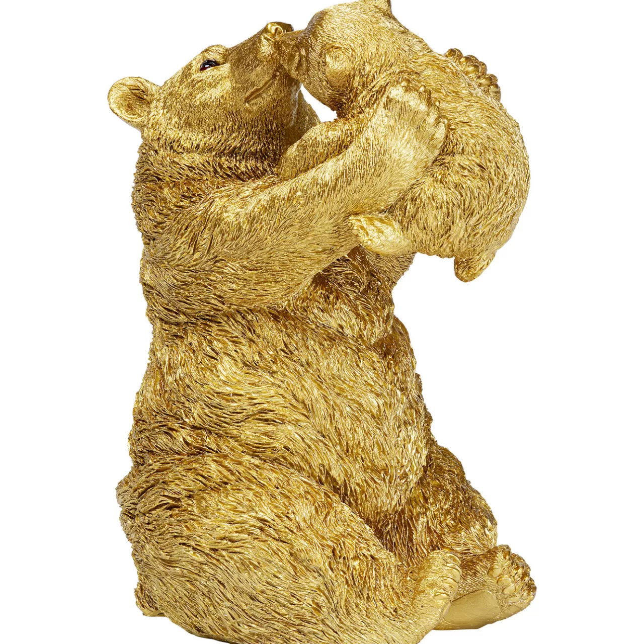 Figurine Décorative Bear Lucky Mom Dore 27*KARE Design Fashion