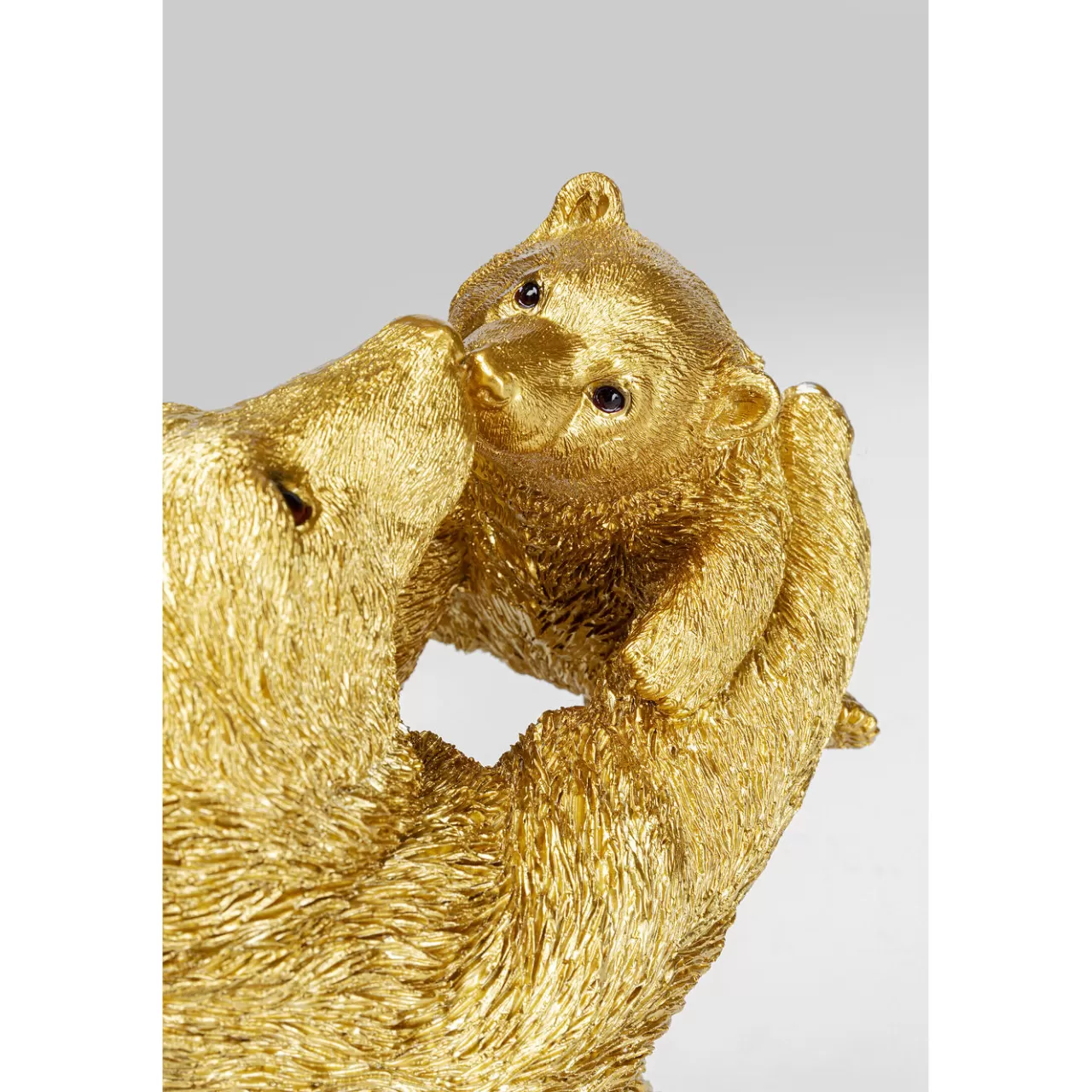 Figurine Décorative Bear Lucky Mom Dore 27*KARE Design Fashion