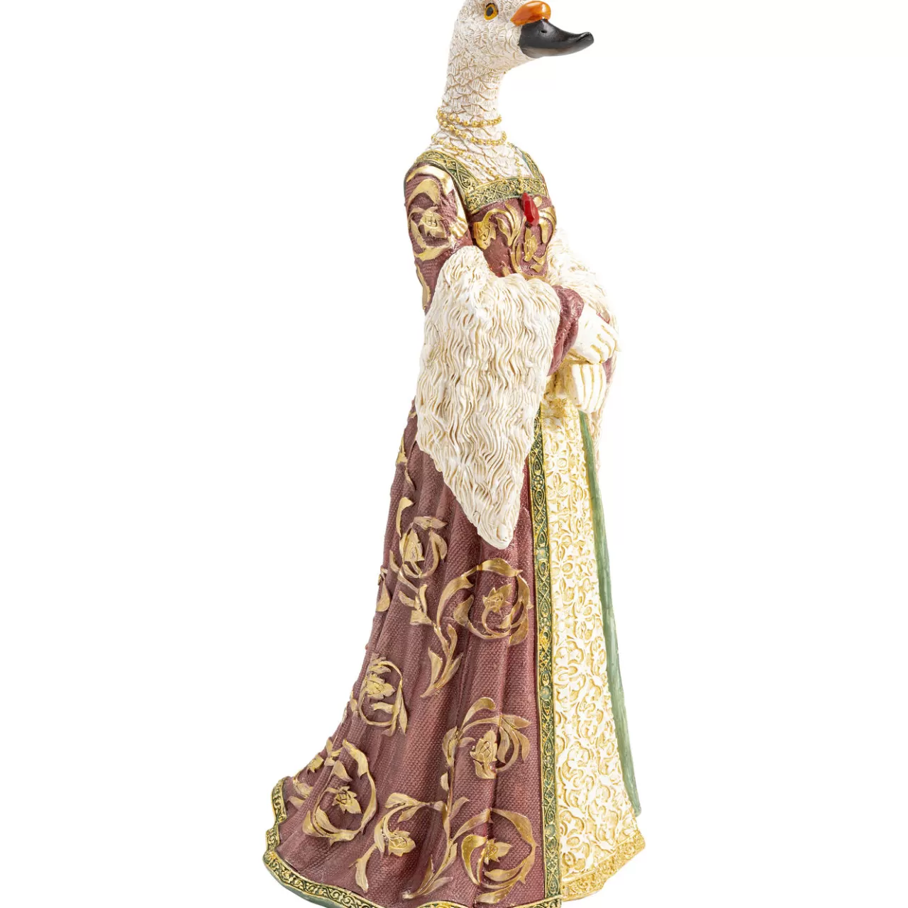 Figurine Décorative Bird Lady Duck Blanc 31Cm*KARE Design Store