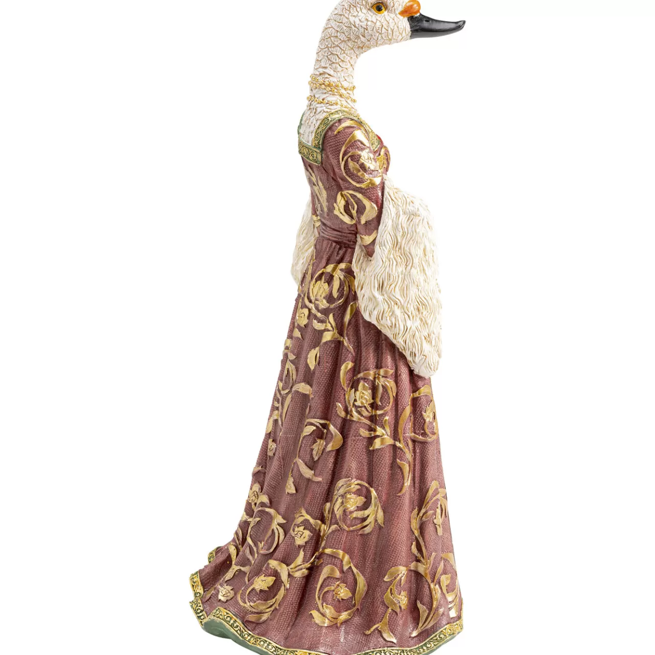 Figurine Décorative Bird Lady Duck Blanc 31Cm*KARE Design Store