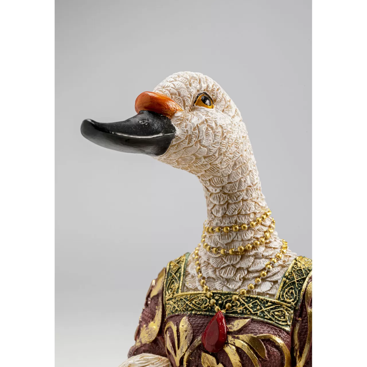 Figurine Décorative Bird Lady Duck Blanc 31Cm*KARE Design Store