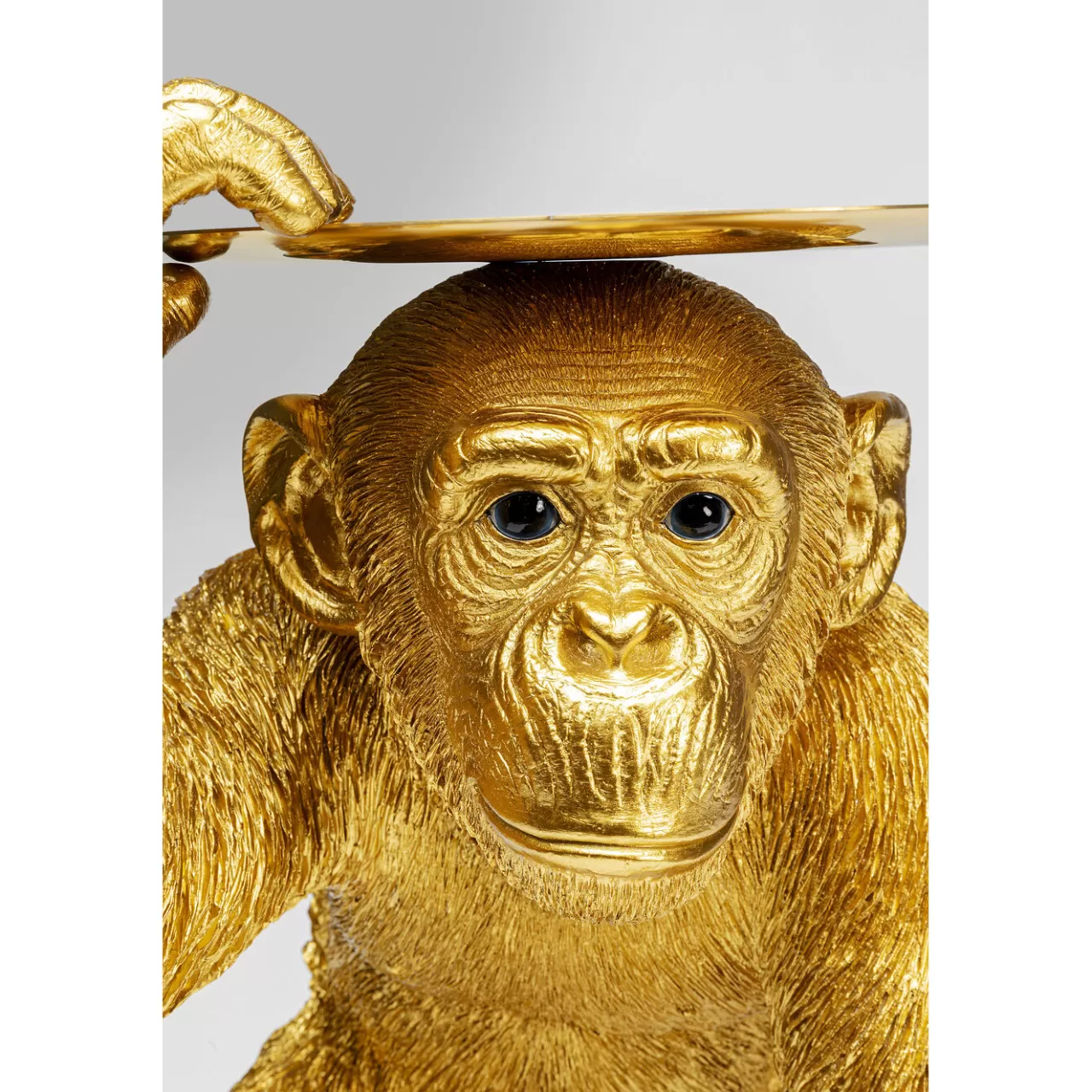 Figurine Décorative Butler Playing Chimp Dore 52Cm*KARE Design Store