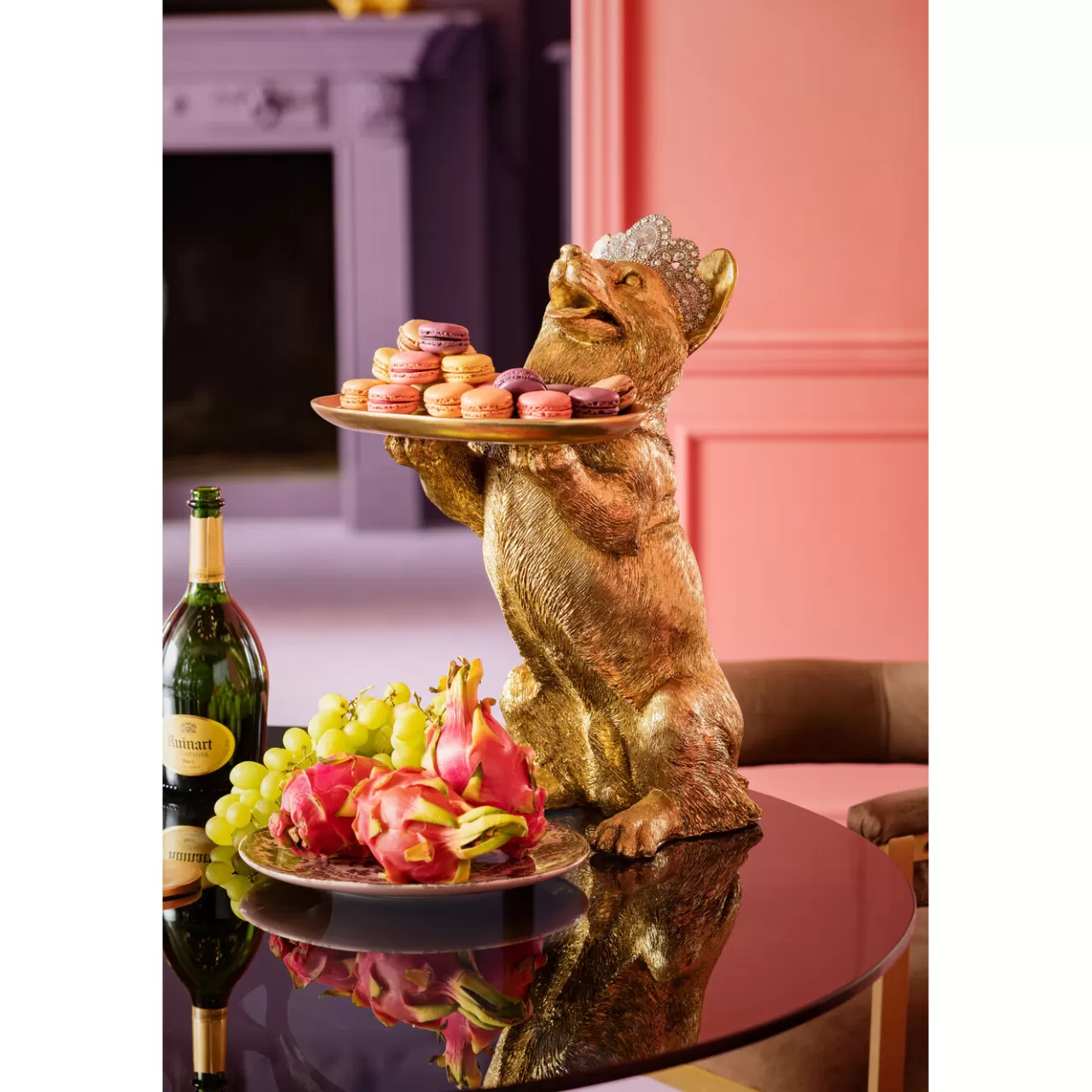 Figurine Décorative Butler Royal Standing Corgi 50*KARE Design Store