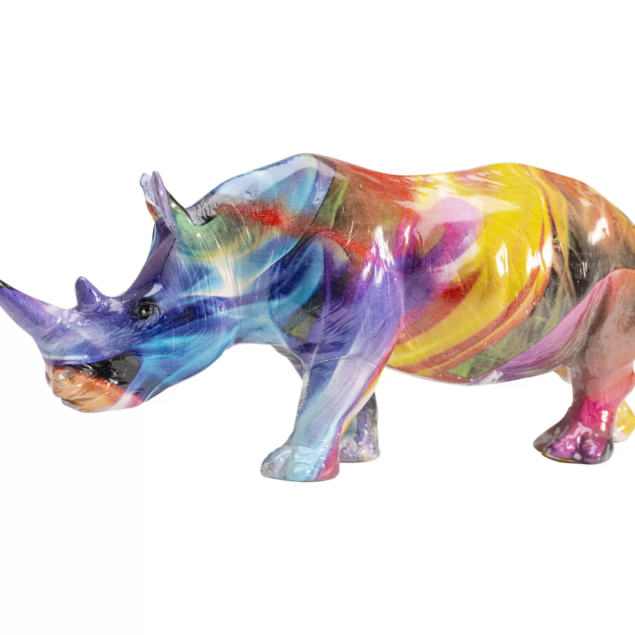 Figurine Décorative Colored Rhino 17Cm*KARE Design Flash Sale
