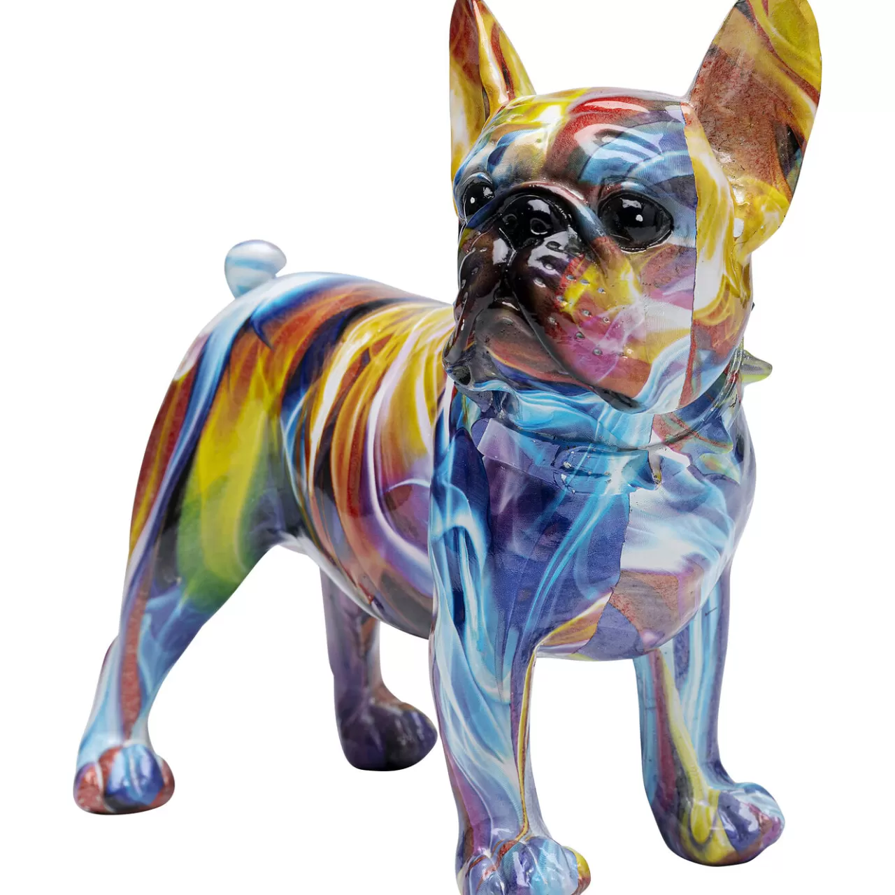 Figurine Décorative Frenchie Colorful 24Cm*KARE Design Best