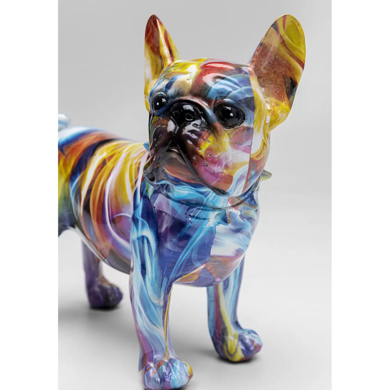Figurine Décorative Frenchie Colorful 24Cm*KARE Design Best