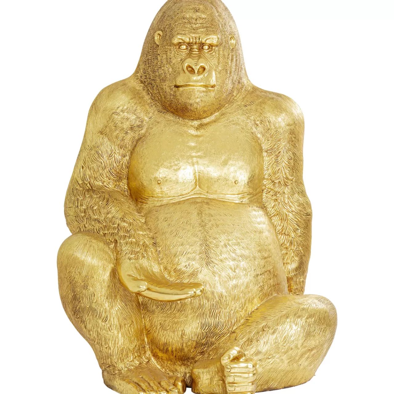 Figurine Décorative Gorilla Dore Xxl 249*KARE Design New