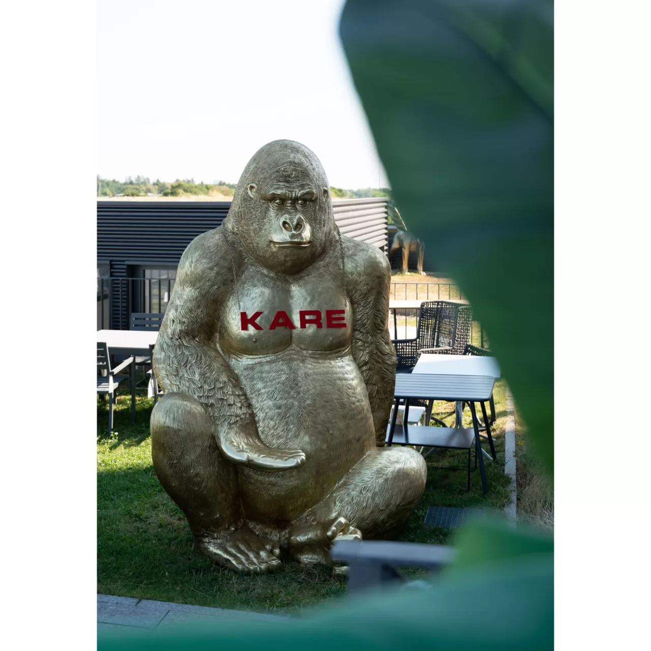 Figurine Décorative Gorilla Dore Xxl 249*KARE Design New
