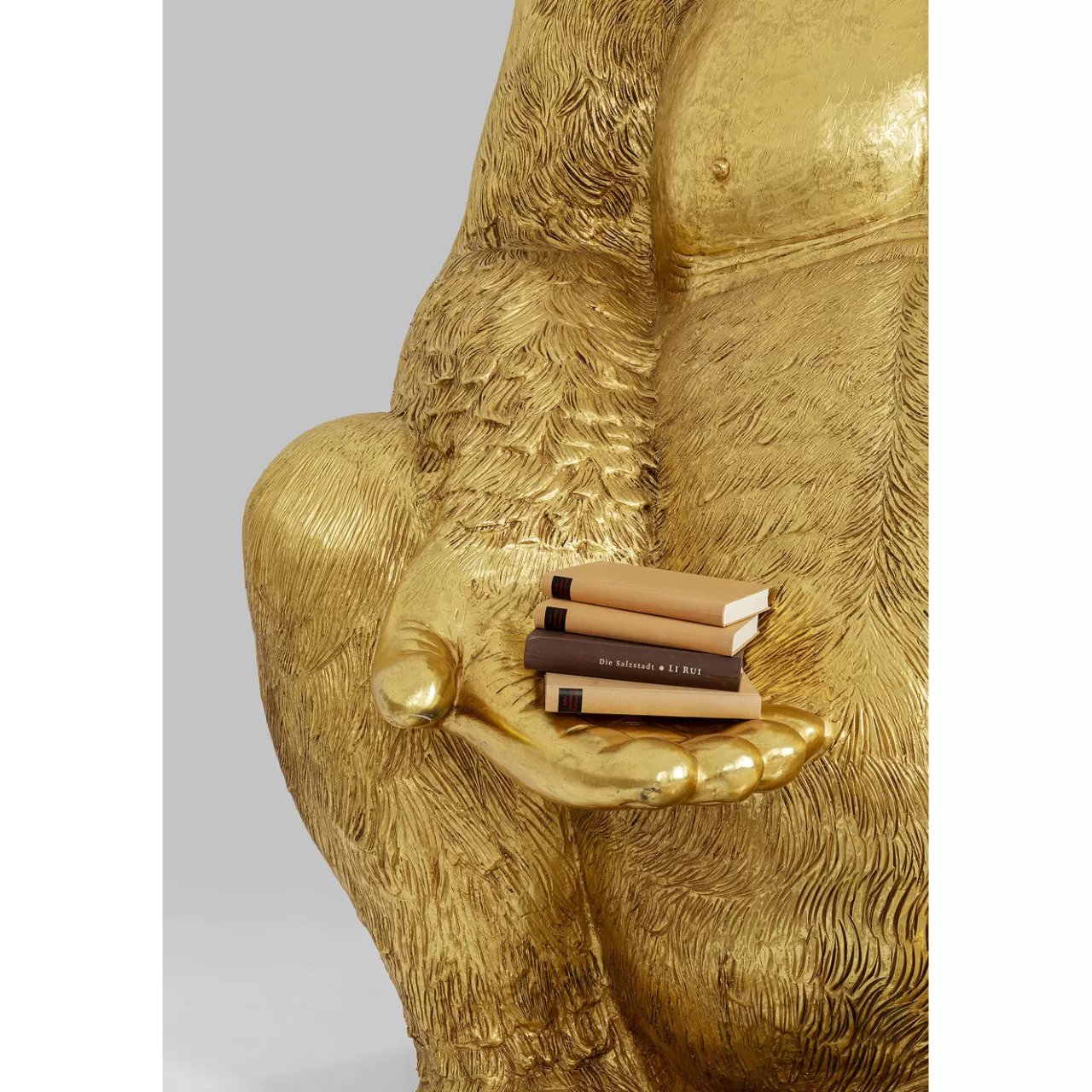 Figurine Décorative Gorilla Dore Xxl 249*KARE Design New