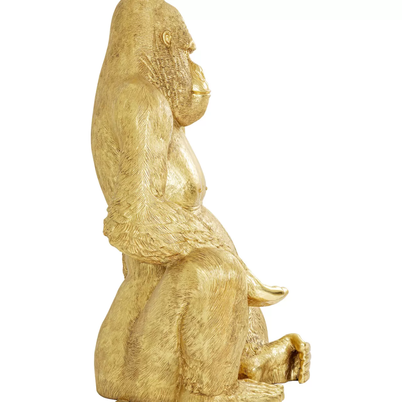 Figurine Décorative Gorilla Dore Xxl 249*KARE Design New