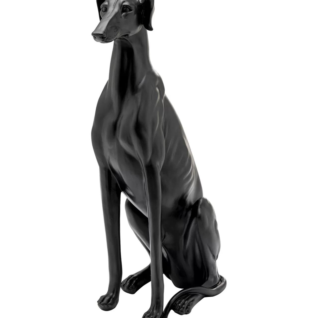 Figurine Décorative Greyhound Bruno Noir Mat 80Cm*KARE Design Hot