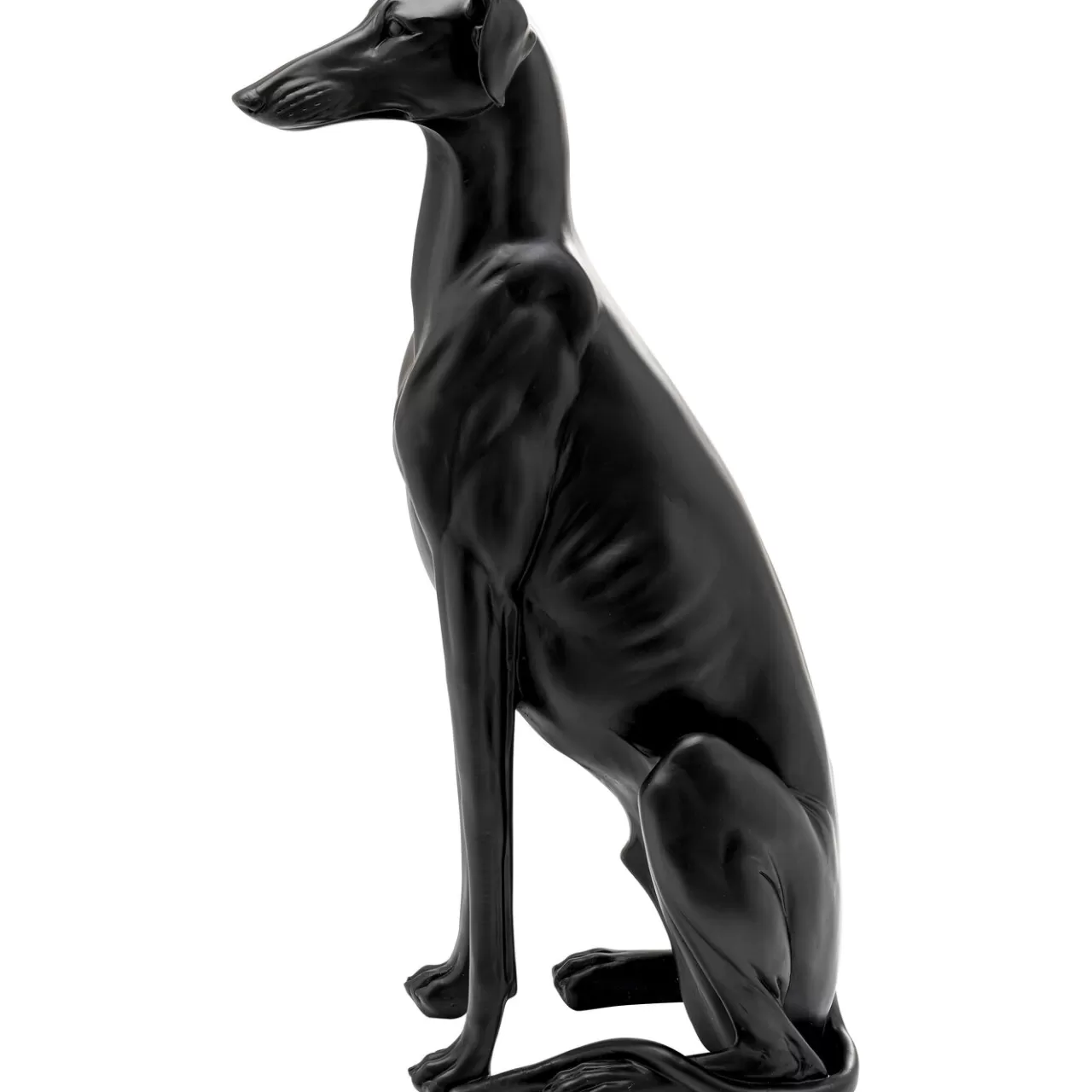Figurine Décorative Greyhound Bruno Noir Mat 80Cm*KARE Design Hot