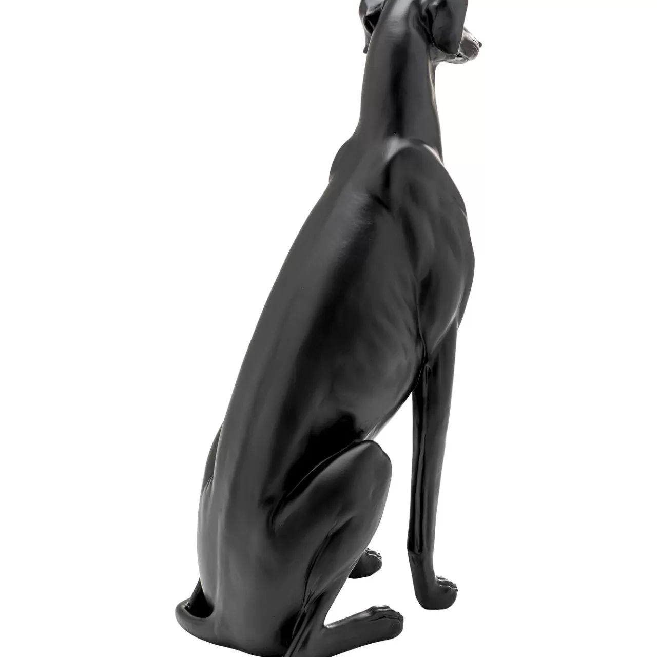 Figurine Décorative Greyhound Bruno Noir Mat 80Cm*KARE Design Hot