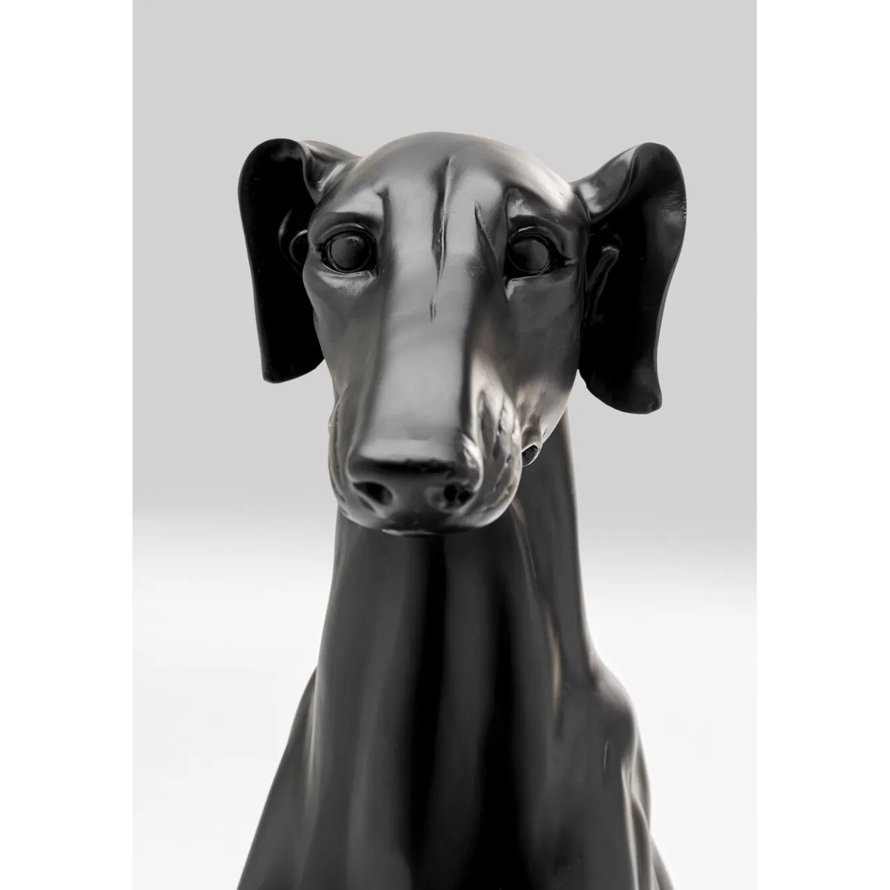 Figurine Décorative Greyhound Bruno Noir Mat 80Cm*KARE Design Hot