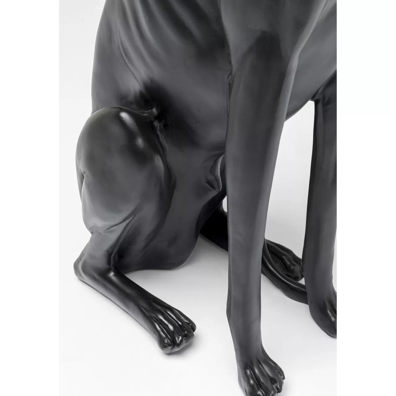 Figurine Décorative Greyhound Bruno Noir Mat 80Cm*KARE Design Hot