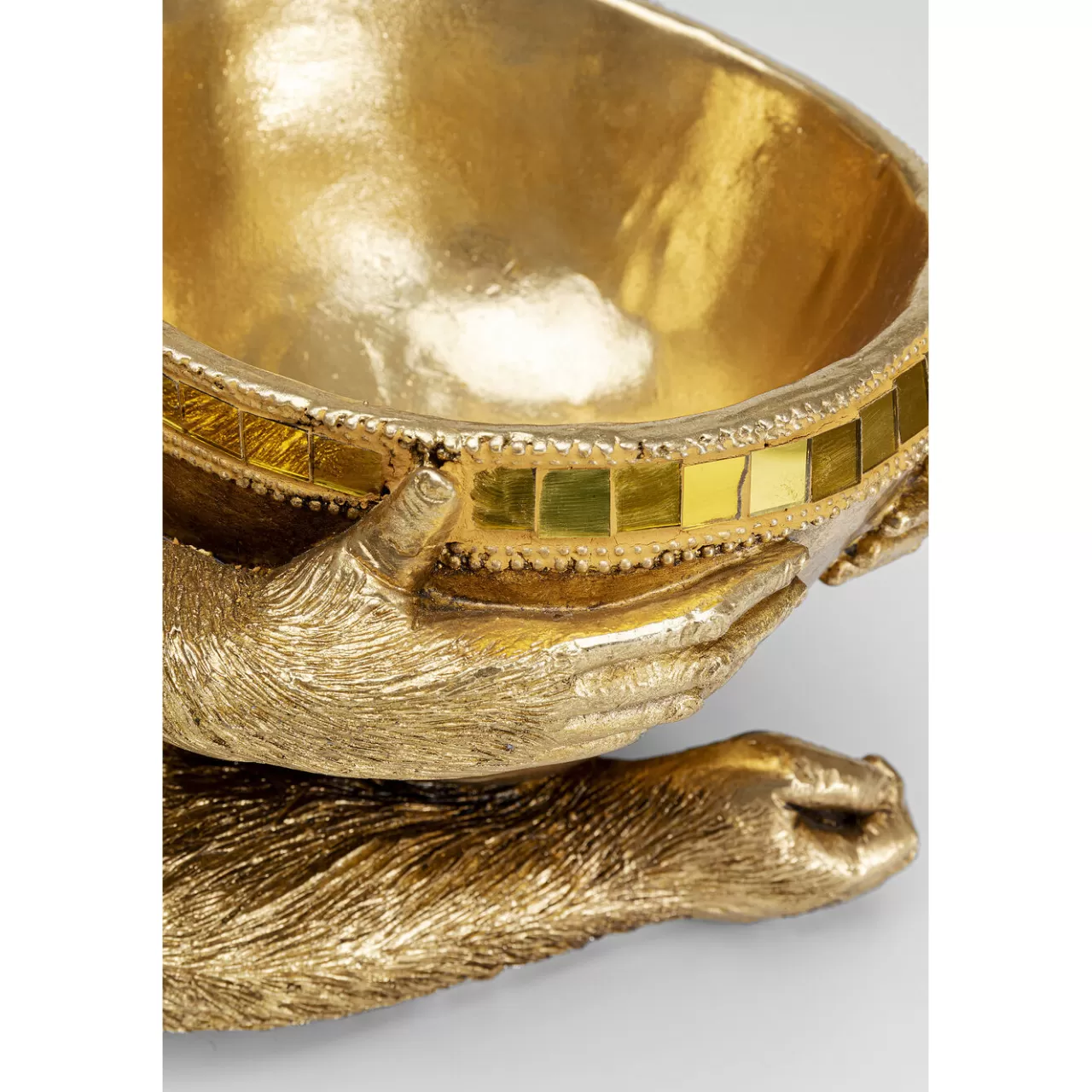 Figurine Décorative Holding Bowl Dore 41Cm*KARE Design New