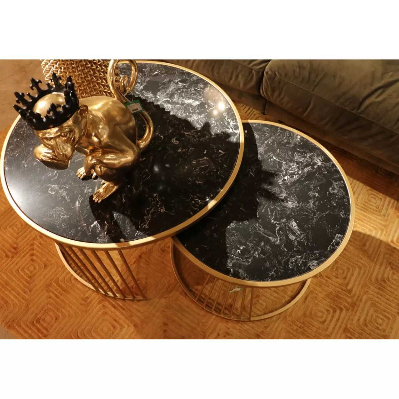 Figurine Décorative King Lui Dore 35Cm*KARE Design Store